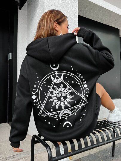Moon and sun Hoodie