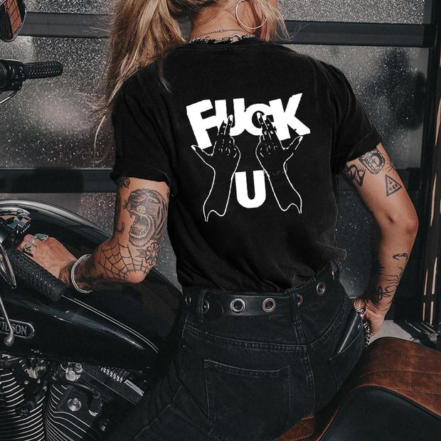 Fxxk You Finger T-shirt