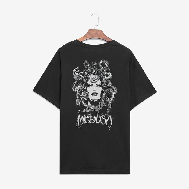 Personalized Medusa Print T-Shirt
