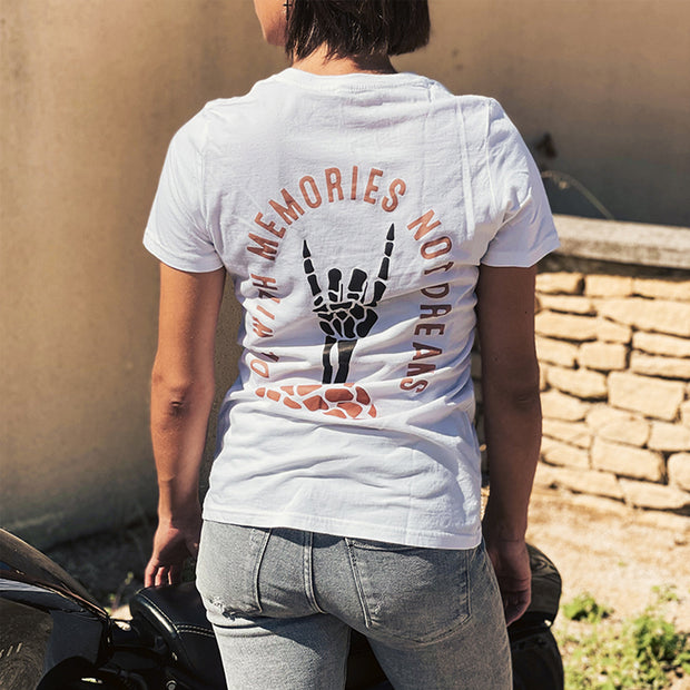 Die With Memories Not Dreams Printed T-Shirt